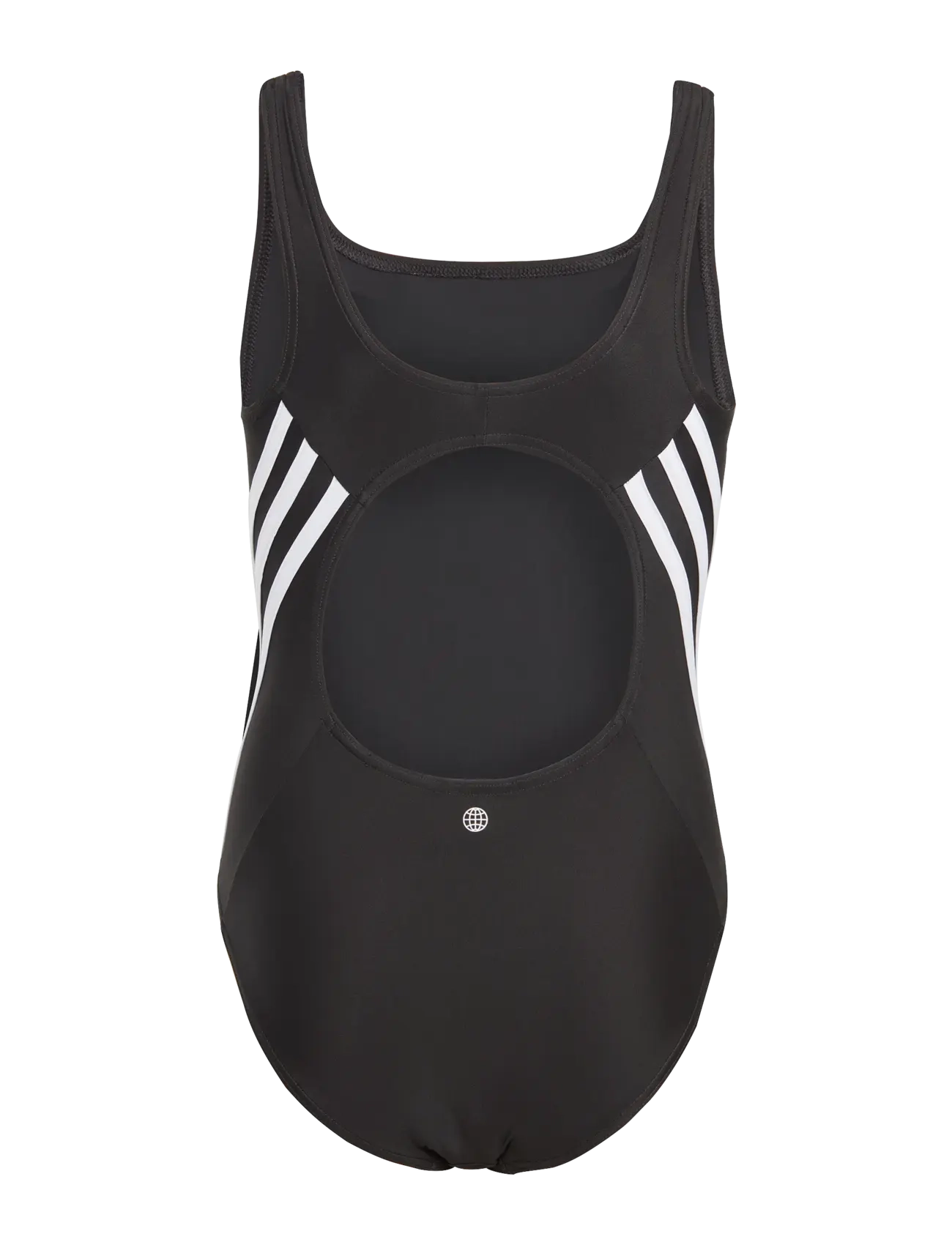 adidas Sportswear - 3S SWIMSUIT - gode sommertilbud - black/white - 1