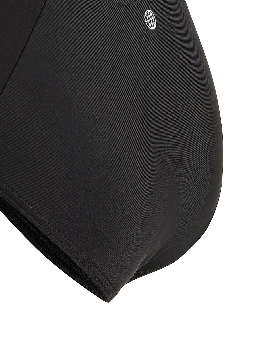 adidas Sportswear - 3S SWIMSUIT - zemākās cenas - black/white - 4