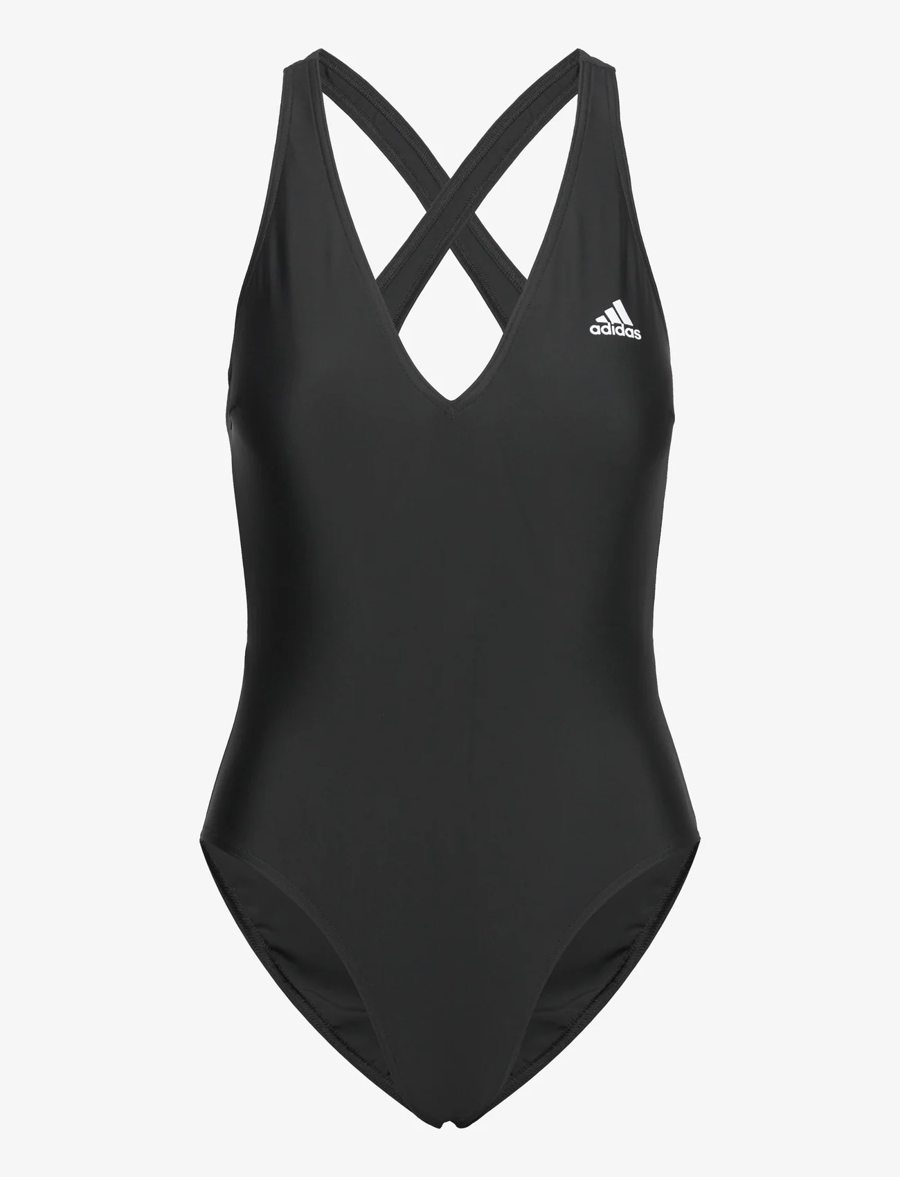 adidas Sportswear - ADIDAS 3 STRIPES SWIMSUIT - swimsuits - black/white - 0
