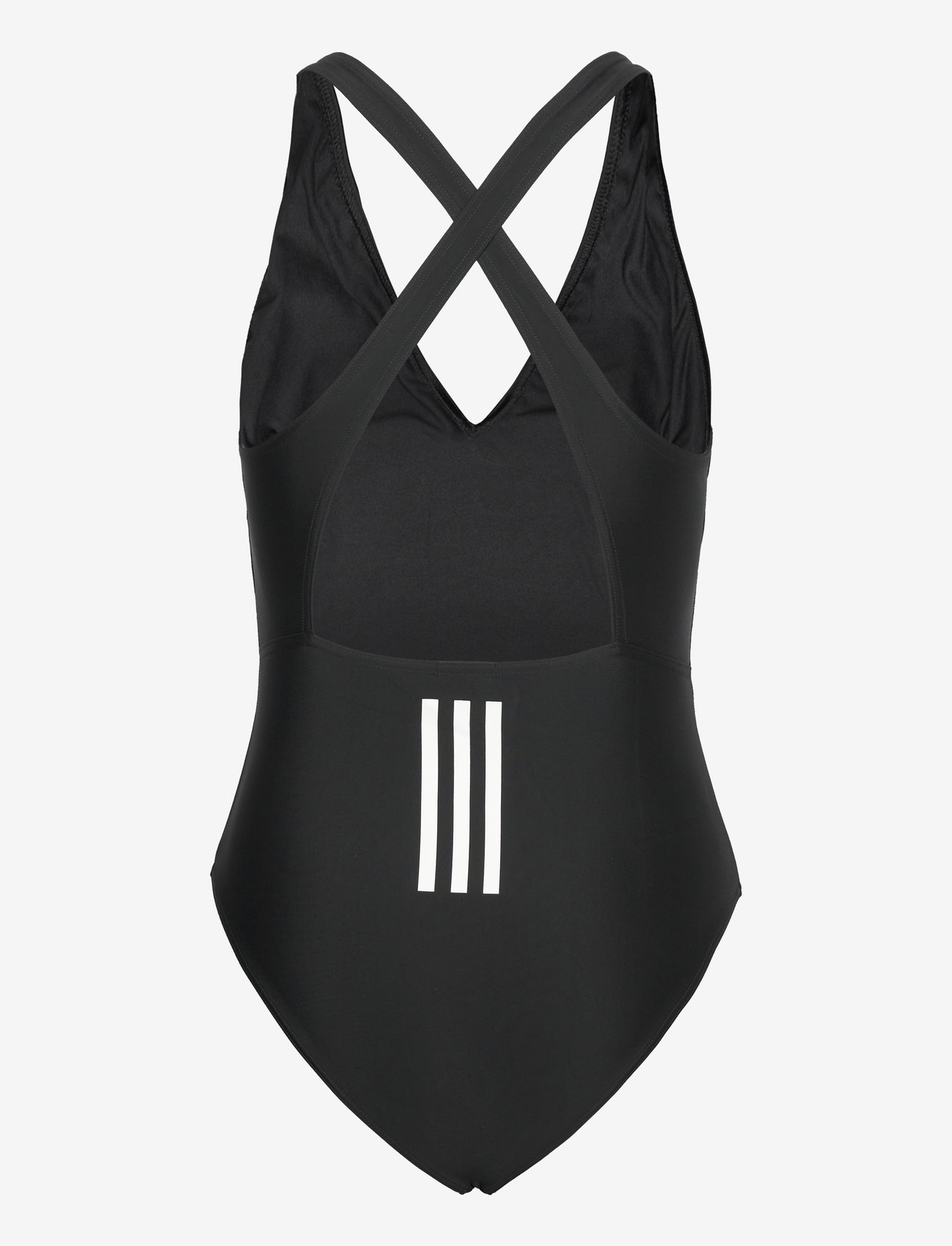 adidas Sportswear - ADIDAS 3 STRIPES SWIMSUIT - sportiga badkläder - black/white - 1