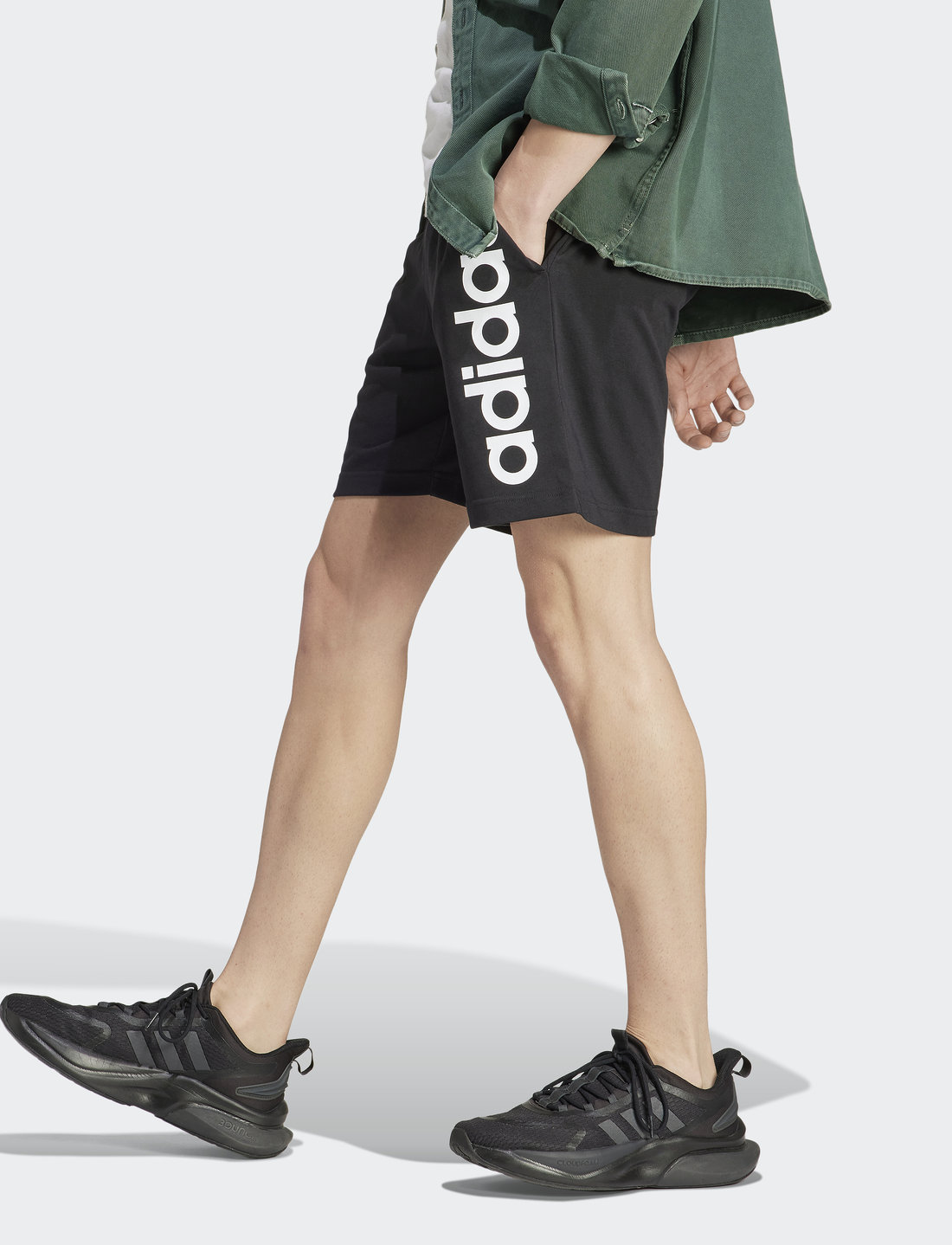 adidas Sportswear - M LIN SJ SHO - lühikesed treeningpüksid - black - 4