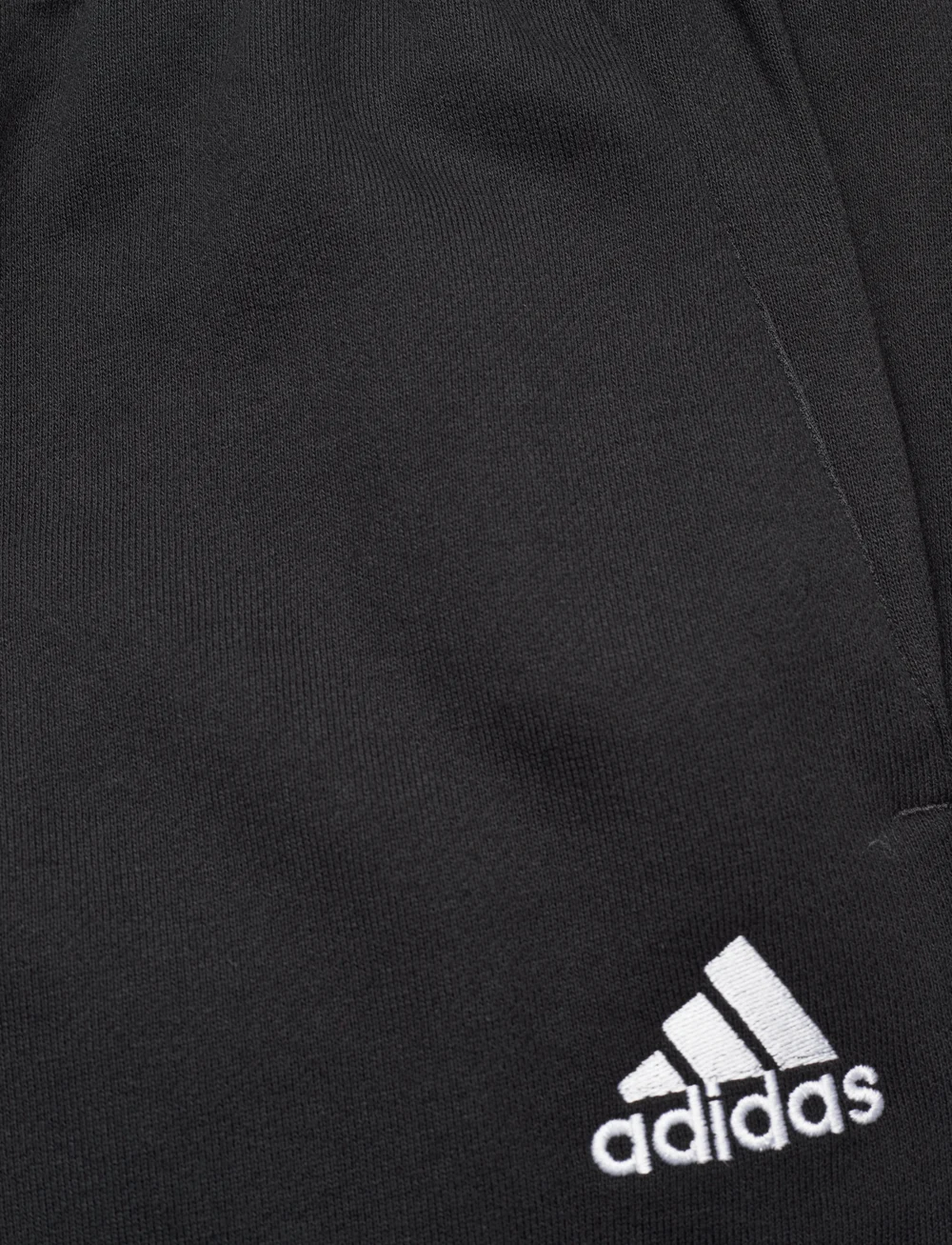 adidas Sportswear - ESSENTIALS FRENCH TERRY TAPERED ELASTICATED CUFF LOGO PANTS - trainingsbroek - black - 5