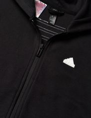 adidas Sportswear - G FI 3S FZ - sweatshirts - black/white - 2