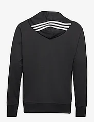 adidas Sportswear - M 3S FT FZ HD - džemperi ar kapuci - black/white - 1