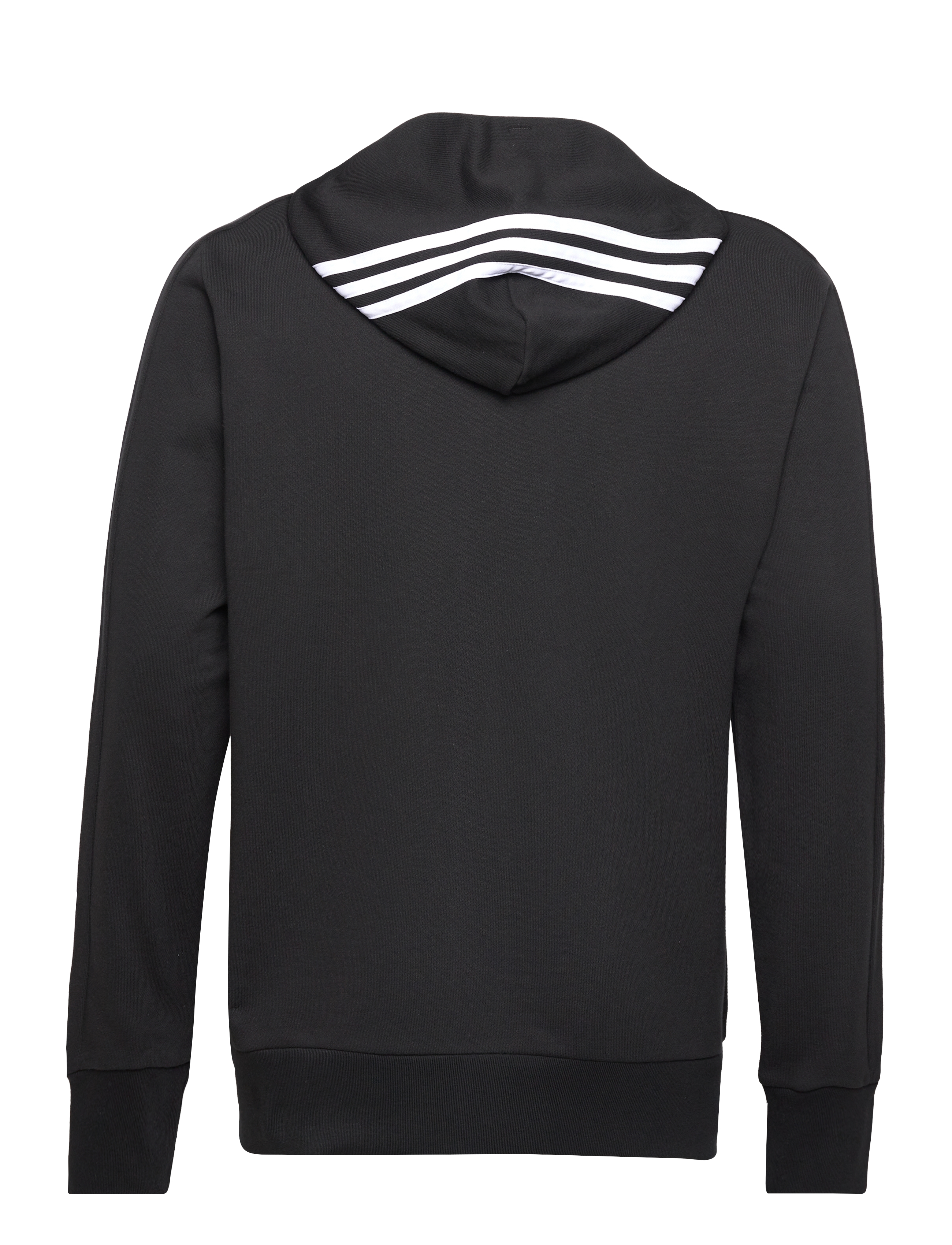 adidas Sportswear - M 3S FT FZ HD - black/white - 1