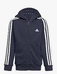 adidas Sportswear - U 3S FL FZ HOOD - hoodies - legink/white - 0
