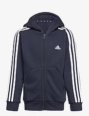 adidas Sportswear - U 3S FL FZ HOOD - hupparit - legink/white - 0