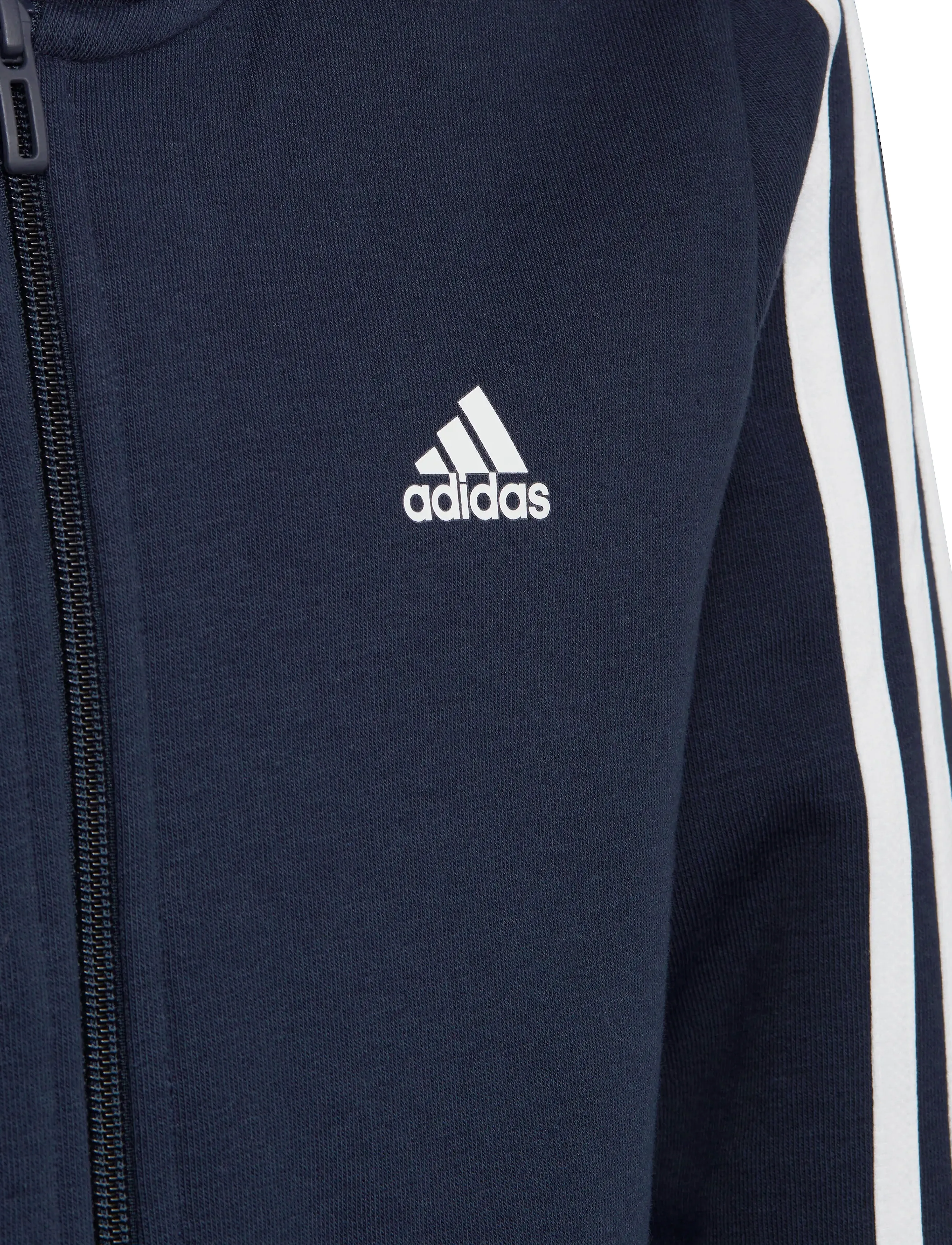 adidas Sportswear - U 3S FL FZ HOOD - legink/white - 4