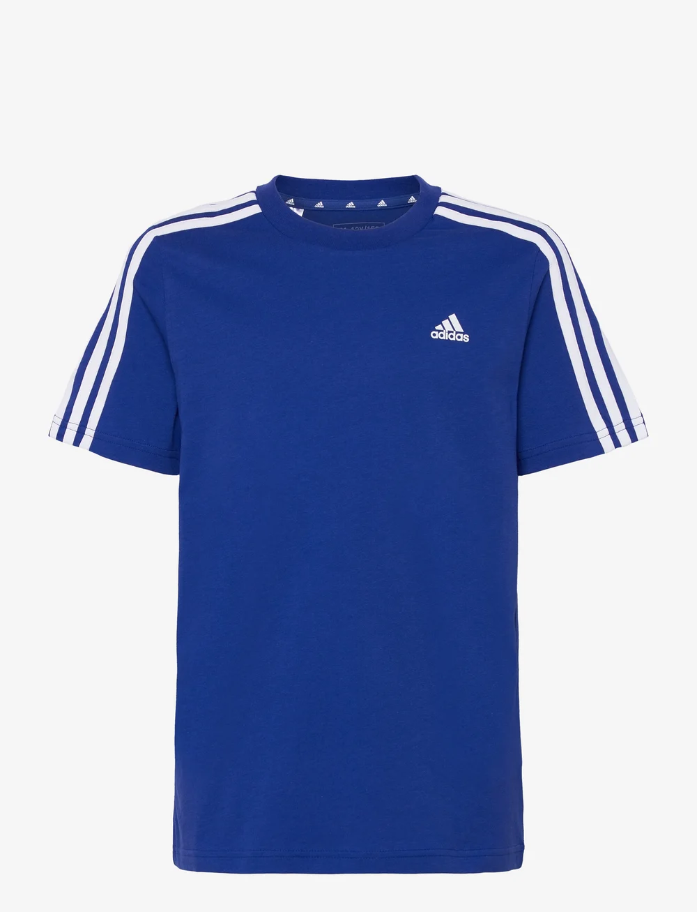 Adidas t shirt white top and blue