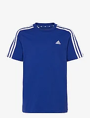 adidas Sportswear - U 3S TEE - short-sleeved t-shirts - selubl/white - 0