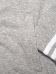 adidas Sportswear - G 3S FZ HD - sweatshirts - mgreyh/white - 3