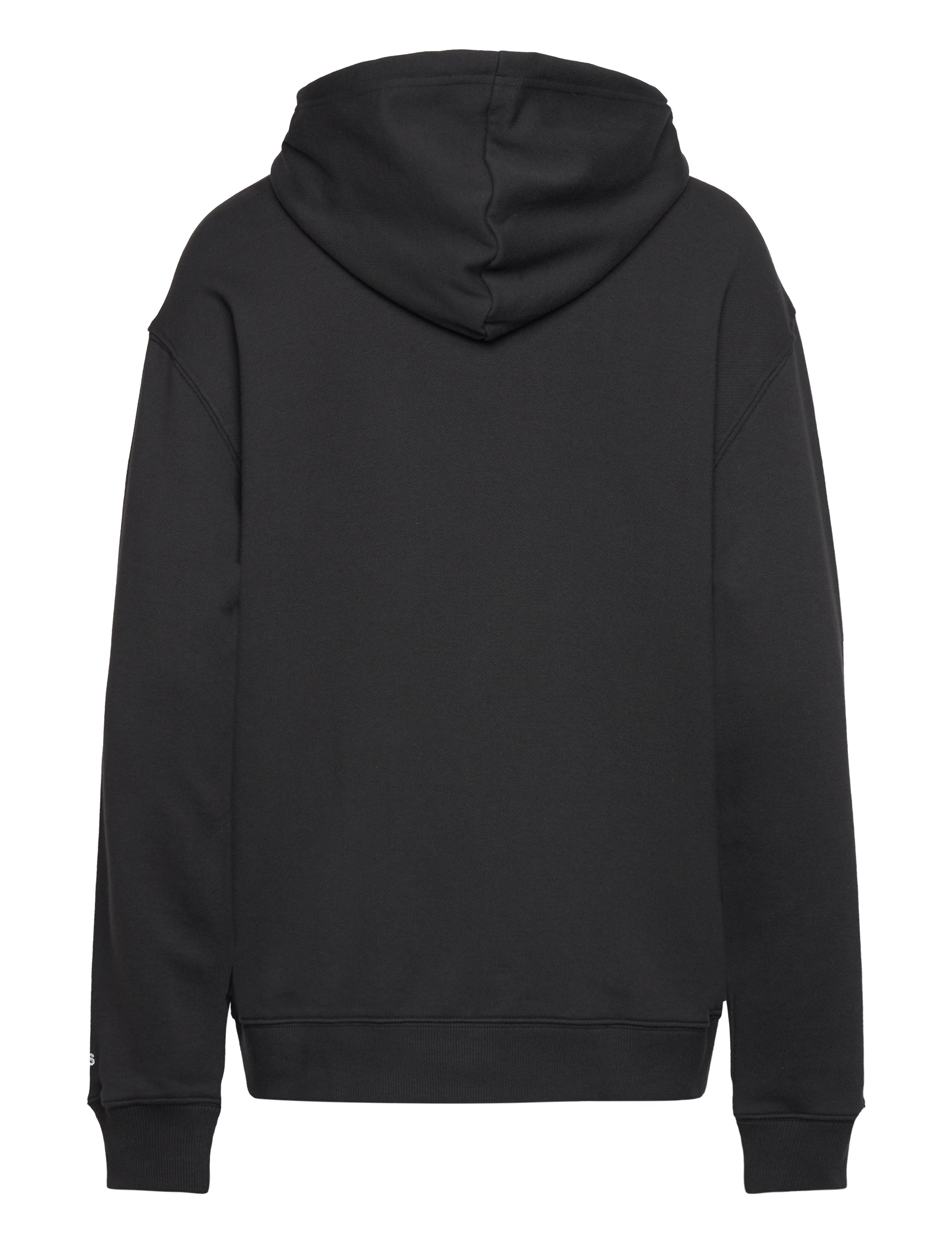adidas Sportswear - W LIN FT HD - huvtröjor - black/white - 1
