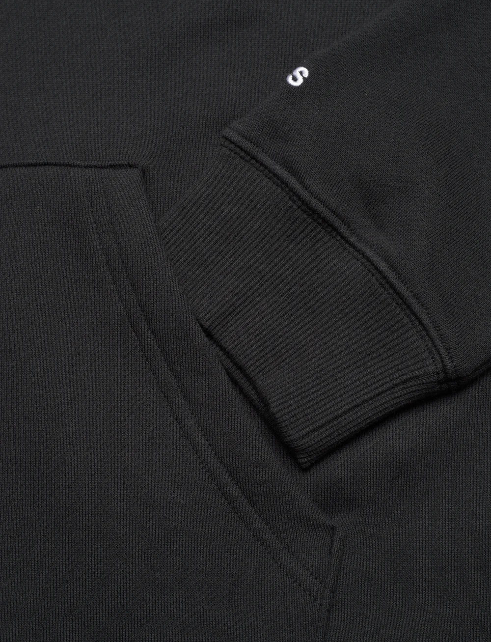 adidas Sportswear - W LIN FT HD - kapuutsiga dressipluusid - black/white - 3