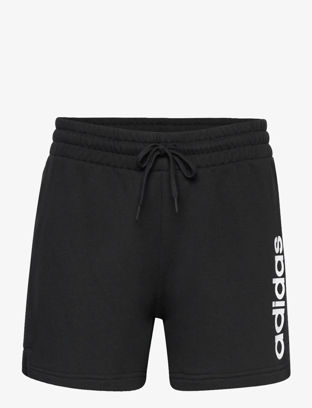 adidas Sportswear - Essentials Linear French Terry Shorts - sweatshorts - black/white - 1