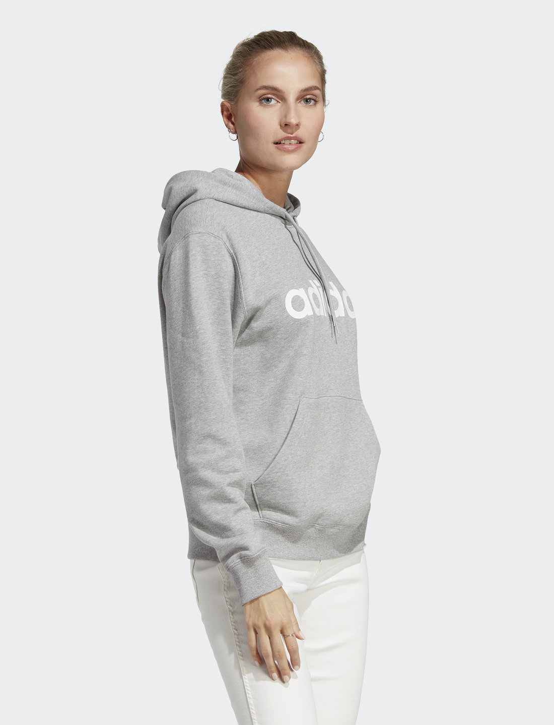 Womens gray 2025 adidas hoodie