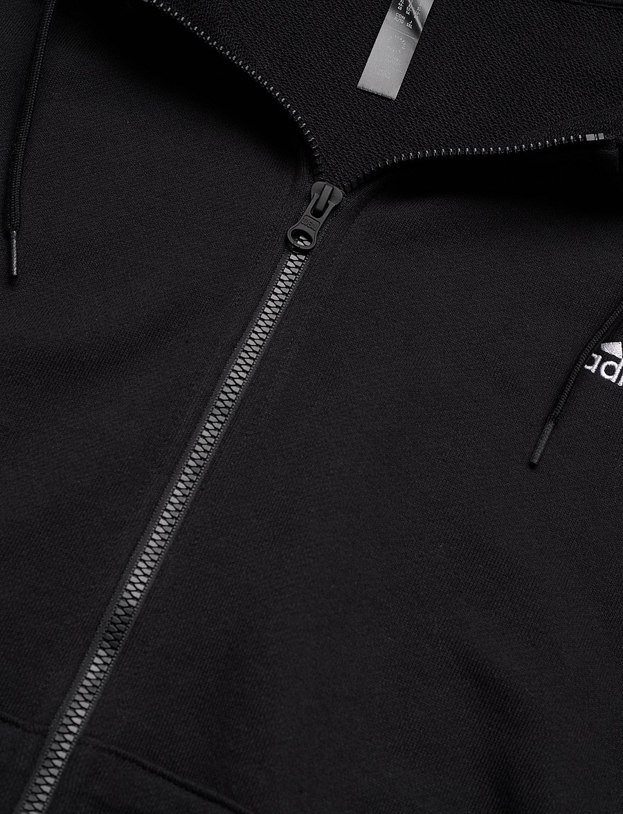 adidas Sportswear - W 3S FT FZ R HD - kapuzenpullover - black/white - 2