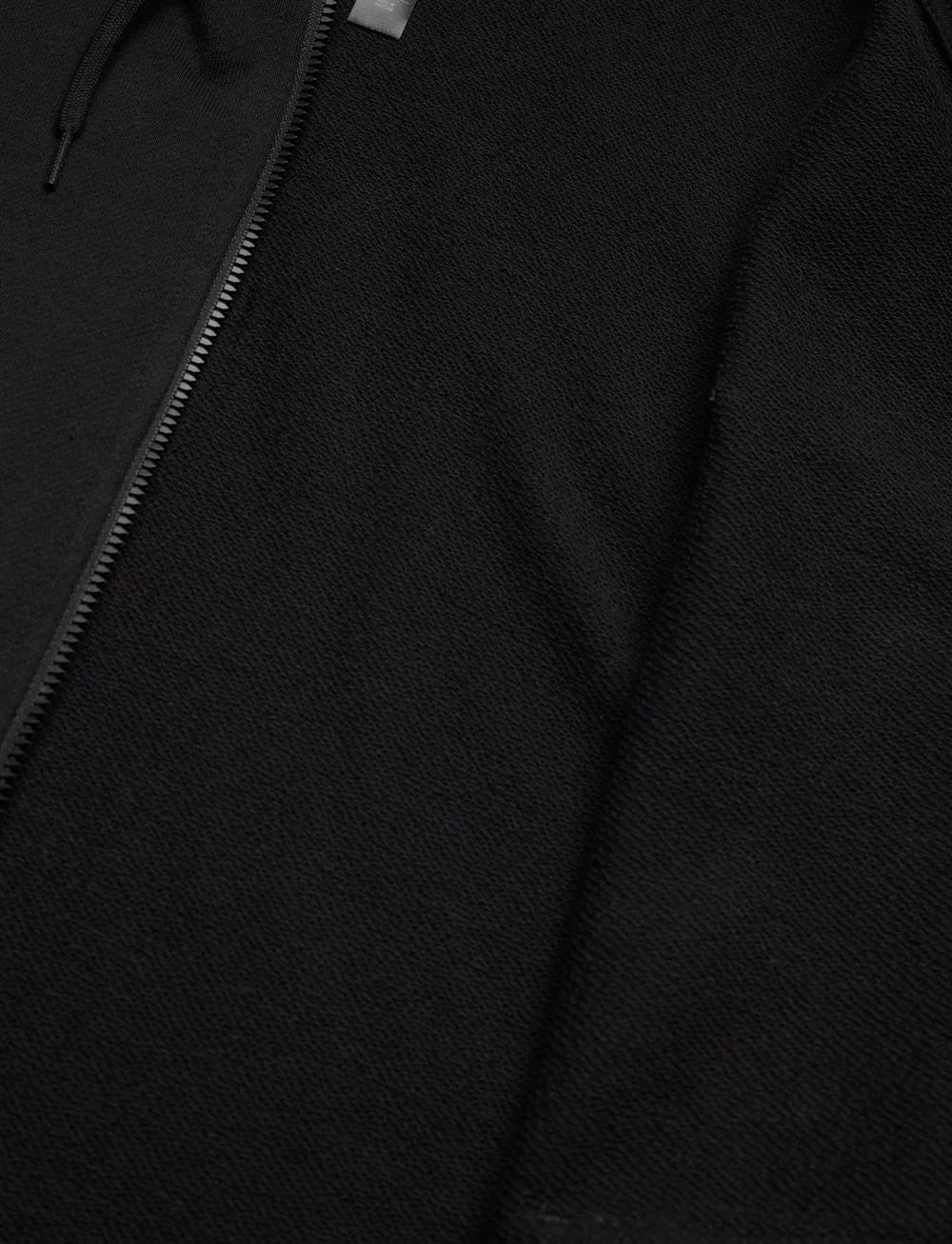 adidas Sportswear - W 3S FT FZ R HD - huvtröjor - black/white - 4