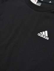 adidas Sportswear - LK 3S CO TEE - kortærmede t-shirts - black/white - 2