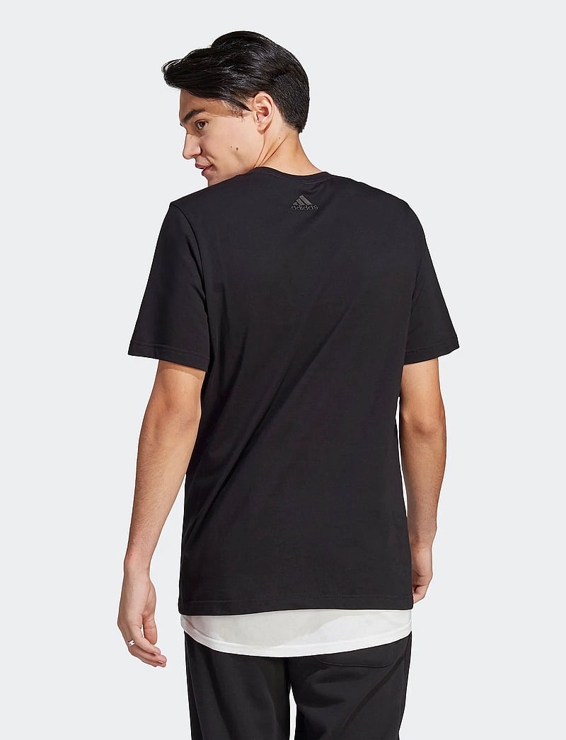 adidas Sportswear - M LIN SJ T - t-shirts - black - 5