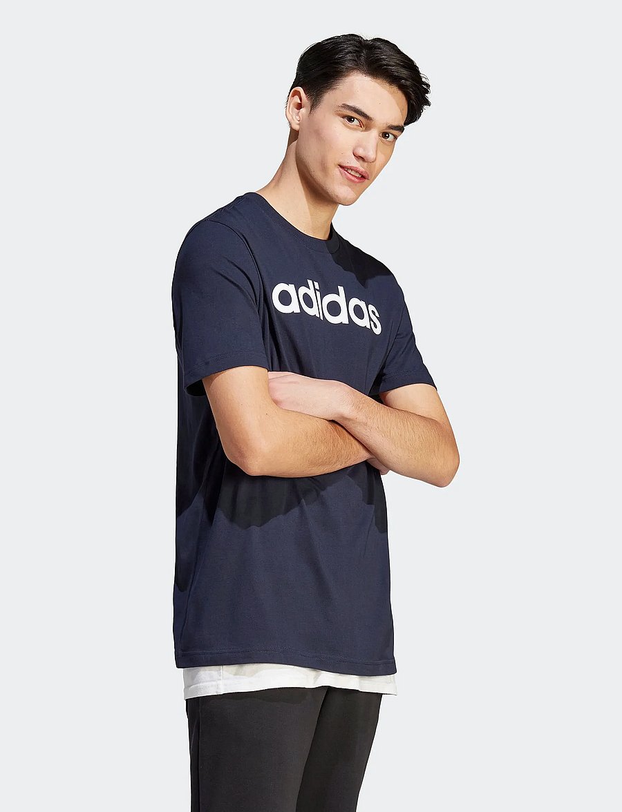 adidas Sportswear - M LIN SJ T - t-shirts - legink/white - 0