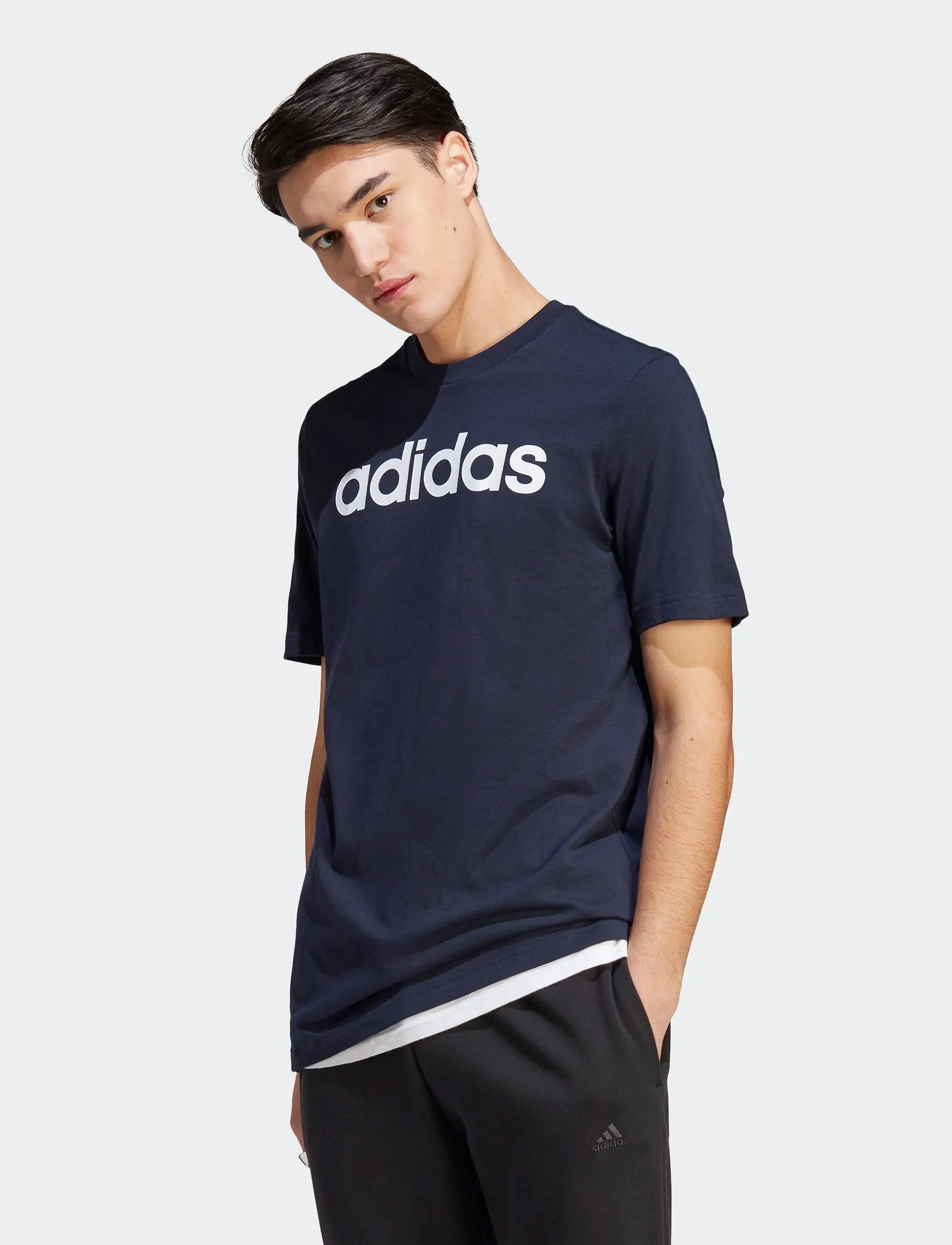 adidas Sportswear - M LIN SJ T - legink/white - 5