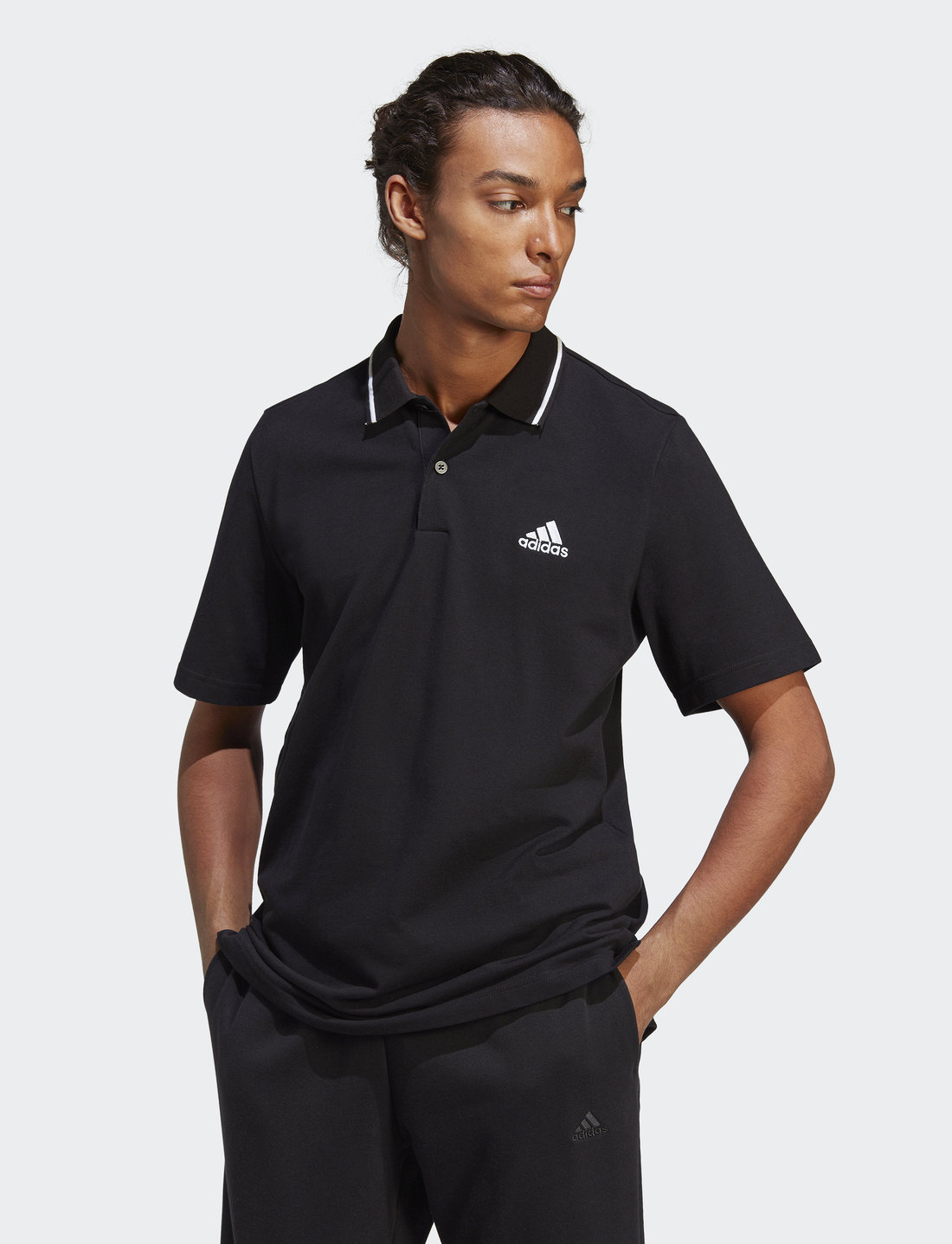 adidas Sportswear M Sl Pq Ps Short sleeved polos Boozt