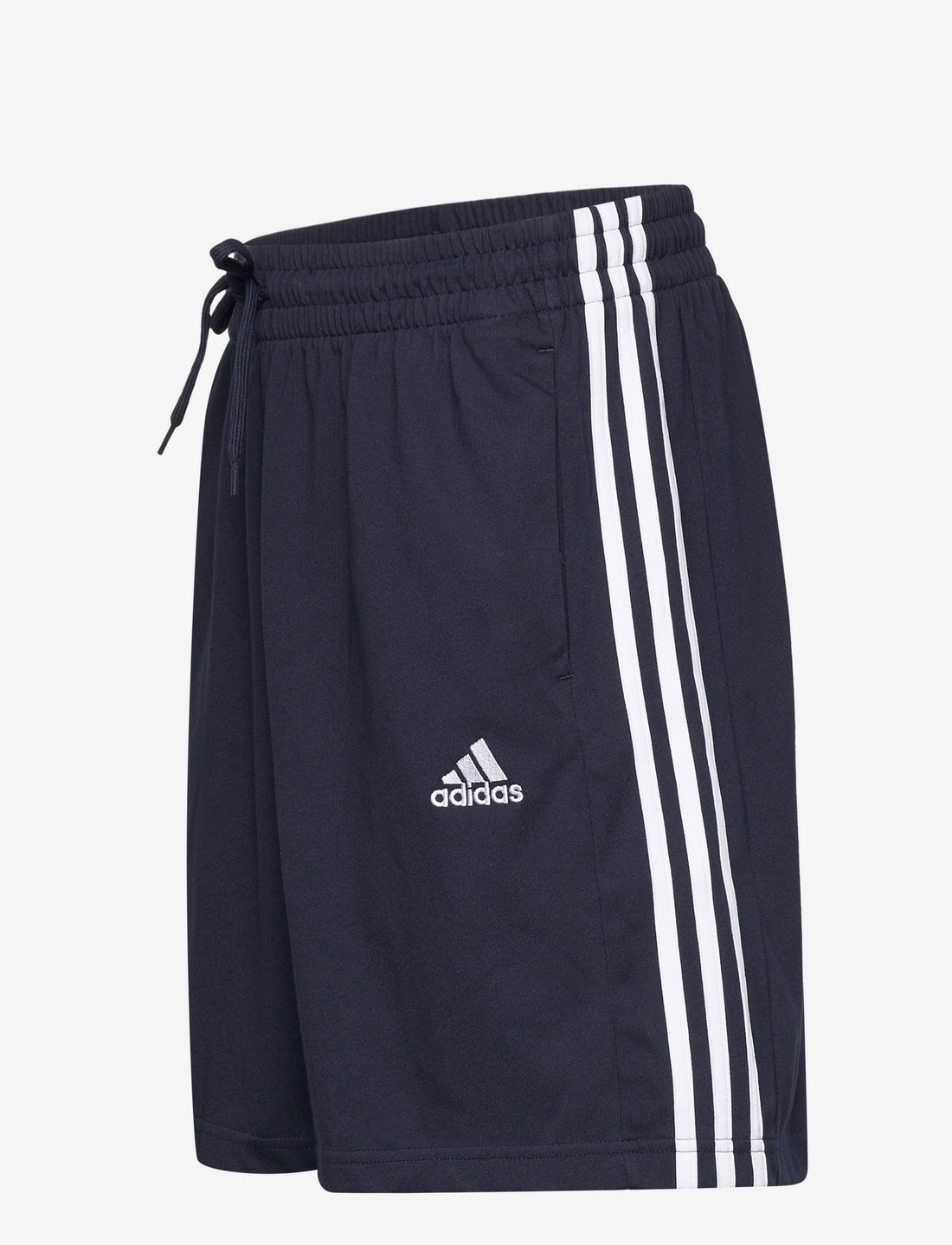 adidas Sportswear - ESSENTIALS SINGLE JERSEY 3 STRIPES SHORT - lühikesed treeningpüksid - legink/white - 2