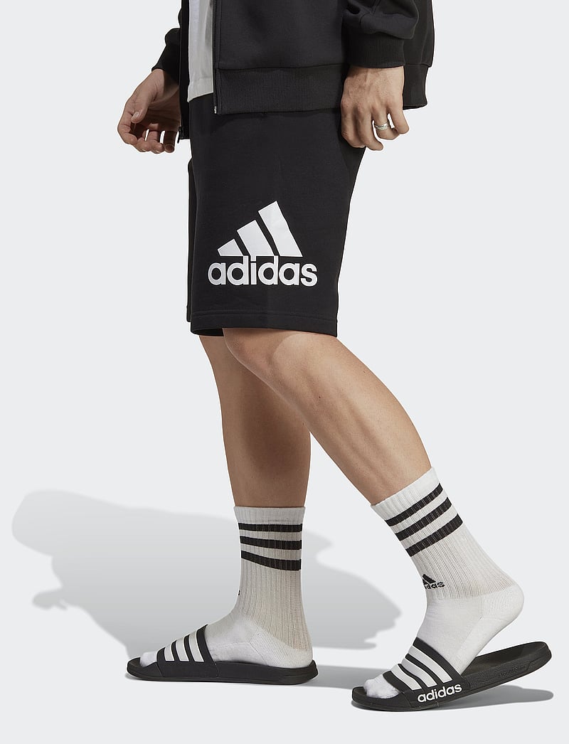 adidas Sportswear - ESSENTIALS BIG LOGO FRENCH TERRY SHORT - püksid - black - 4