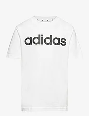 adidas Sportswear - U LIN TEE - t-krekli ar īsām piedurknēm - white/black - 0