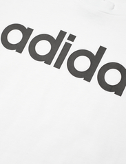 adidas Sportswear - U LIN TEE - kurzärmelige - white/black - 2