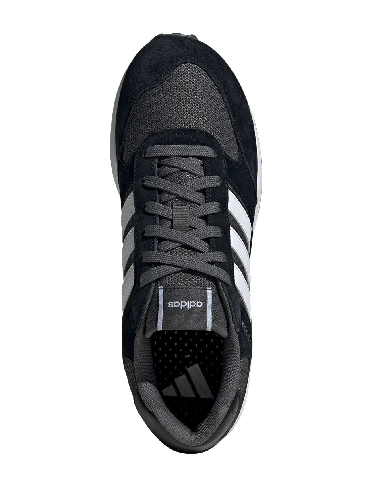 adidas Sportswear - RUN 80s - lav ankel - cblack/ftwwht/gresix - 4