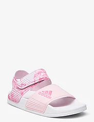 adidas Sportswear - ADILETTE SANDAL K - zomerkoopjes - clpink/pnkfus/ftwwht - 0