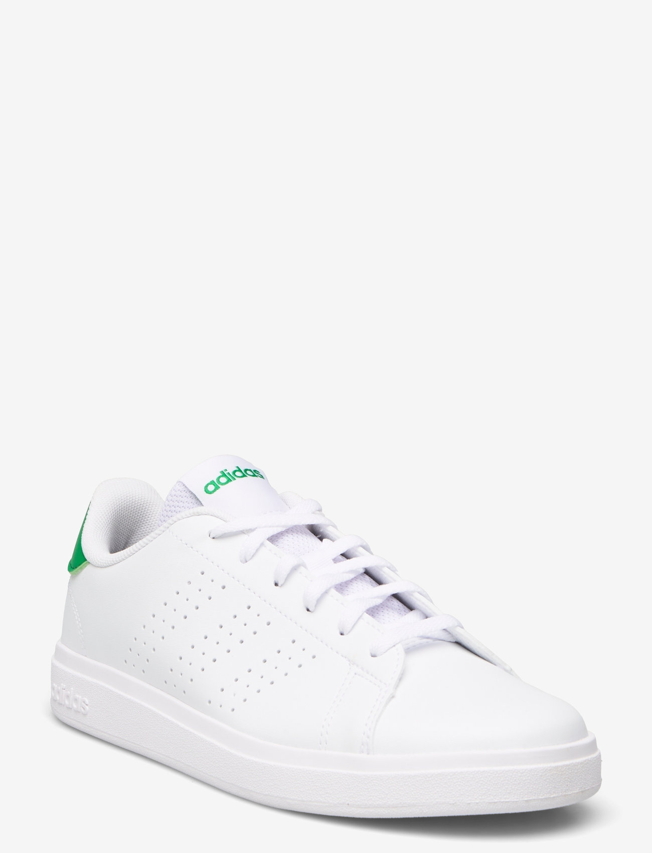 adidas Sportswear - ADVANTAGE BASE 2.0 J - lave sneakers - ftwwht/ftwwht/green - 0