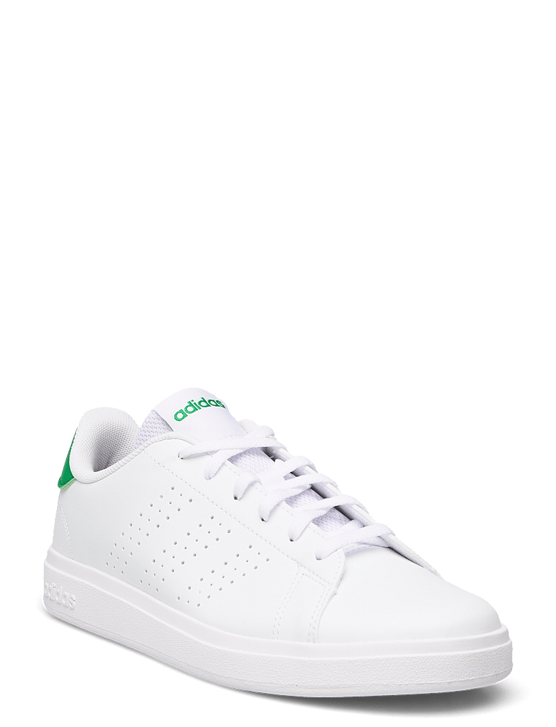 adidas Sportswear - ADVANTAGE BASE 2.0 J - lave sneakers - ftwwht/ftwwht/green - 0