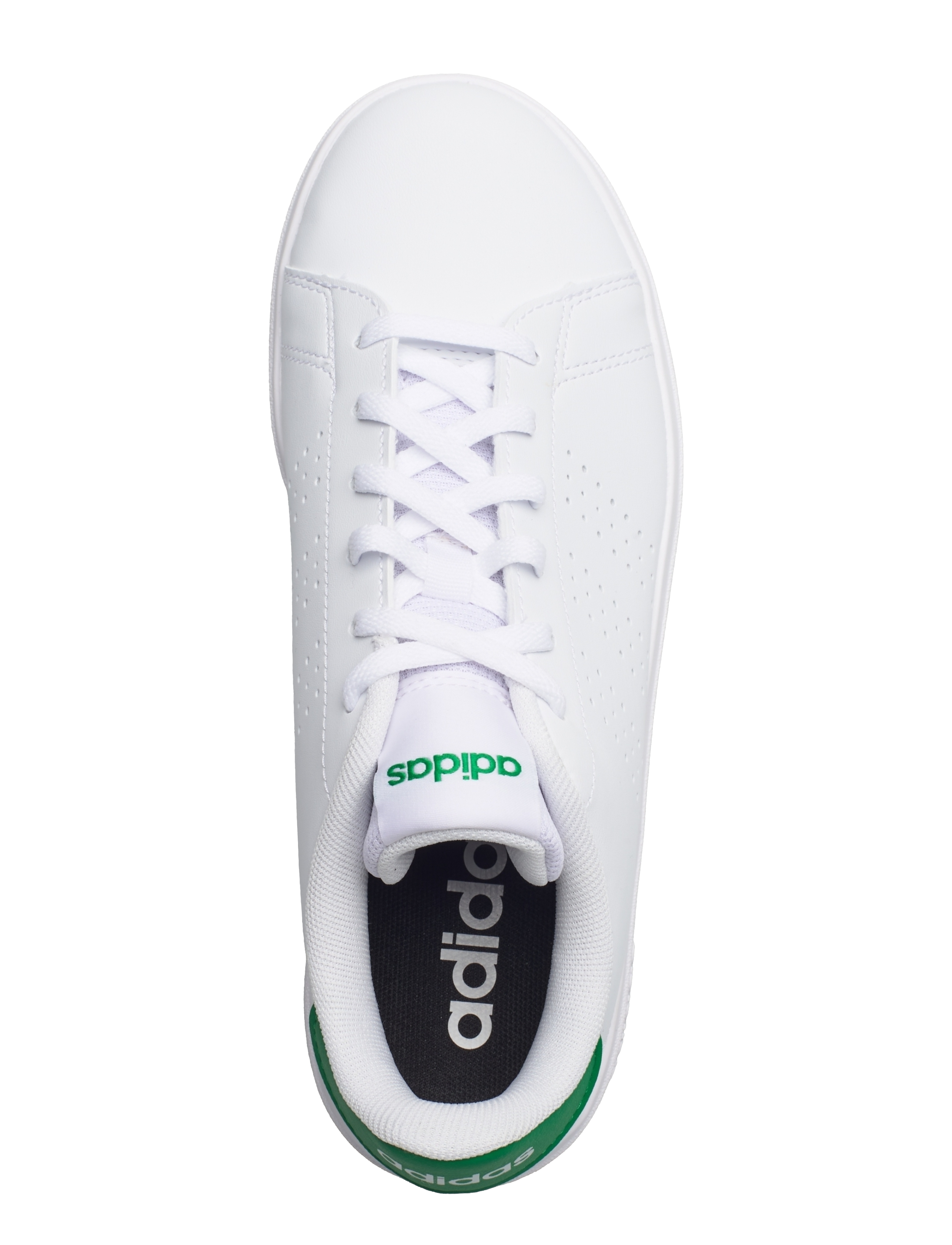 adidas Sportswear - ADVANTAGE BASE 2.0 J - kõrge säärega tossud - ftwwht/ftwwht/green - 3