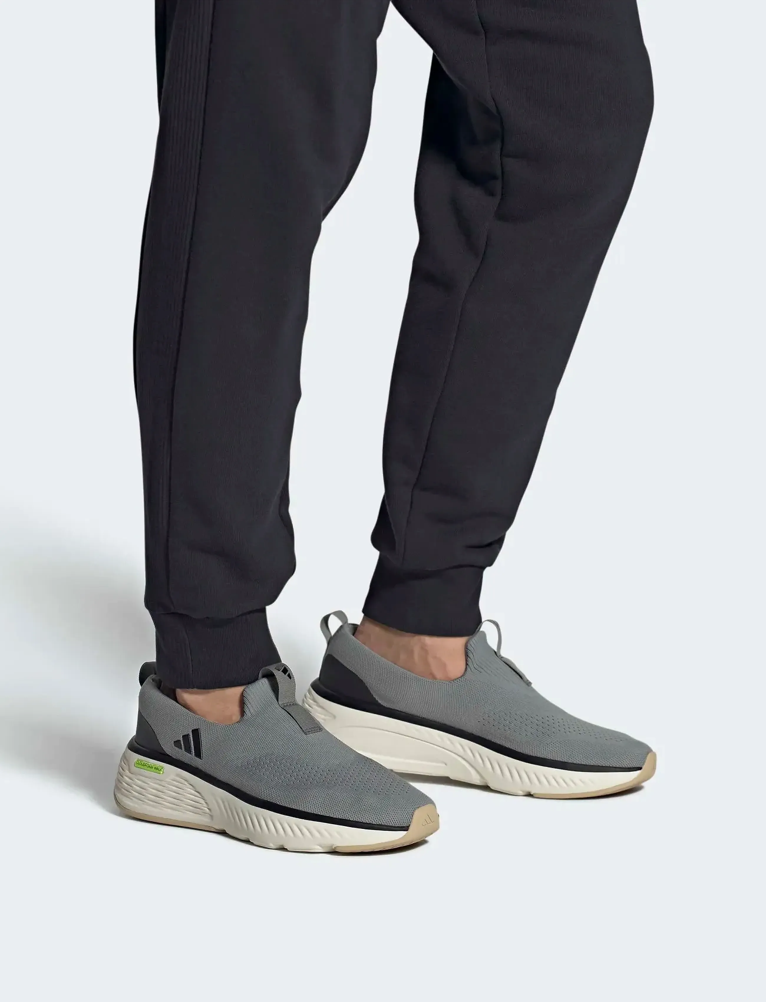 adidas Sportswear - CLOUDFOAM GO LOUNGER - grethr/cblack/owhite - 0