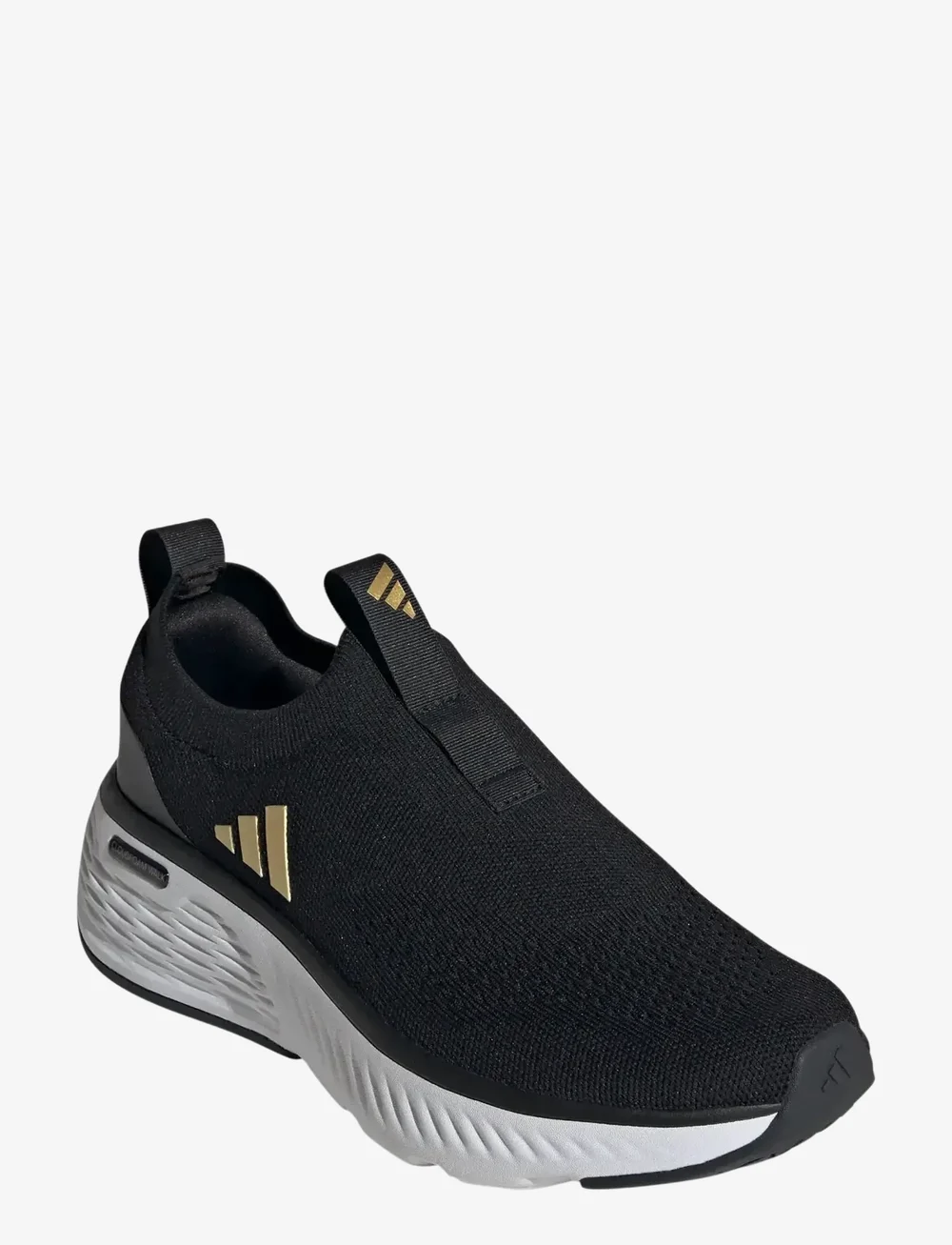 adidas Sportswear - CLOUDFOAM GO SOCK - niedrige sneakers - cblack/magold/ftwwht - 0