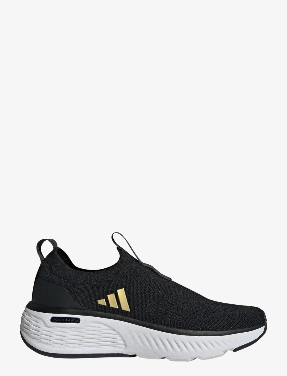 adidas Sportswear - CLOUDFOAM GO SOCK - niedrige sneakers - cblack/magold/ftwwht - 1