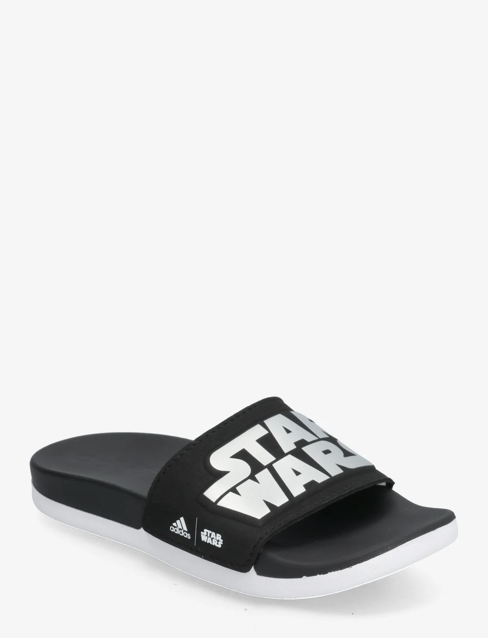 adidas Sportswear - ADILETTE COMFORT STAR WARS K - sko - cblack/silvmt/ftwwht - 0