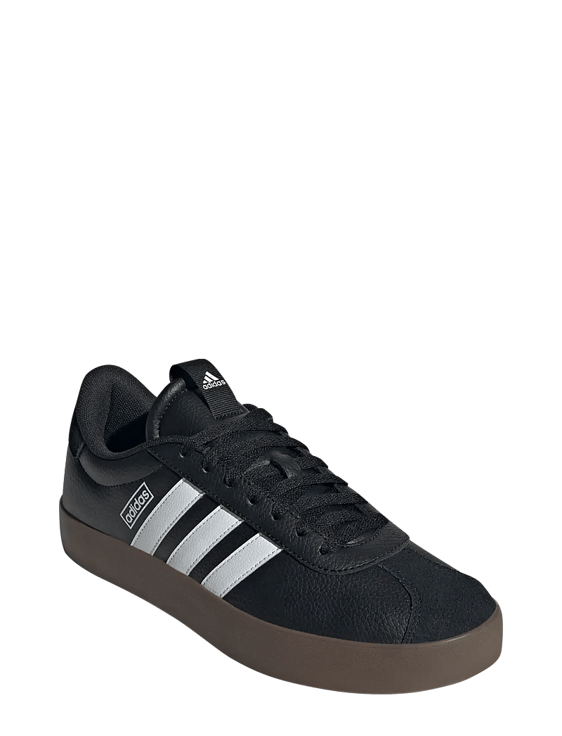 adidas Sportswear - VL COURT 3.0 - niedriger schnitt - cblack/ftwwht/gum5 - 0
