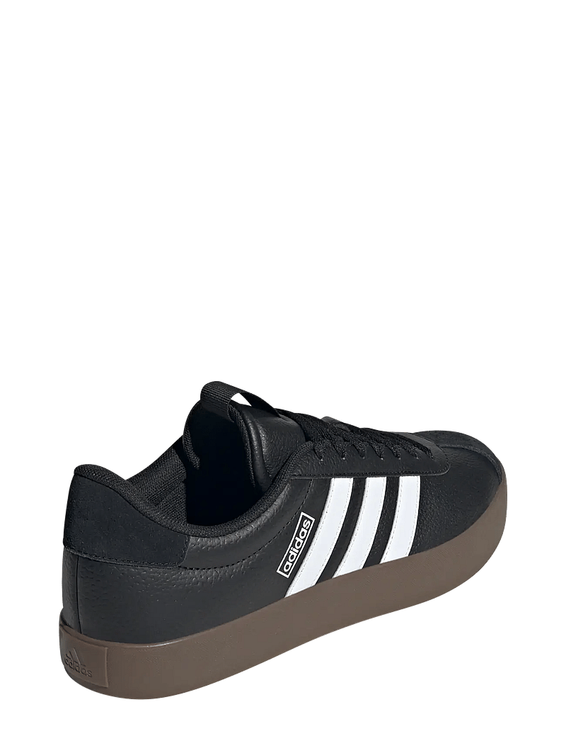 adidas Sportswear - VL COURT 3.0 - niedriger schnitt - cblack/ftwwht/gum5 - 3