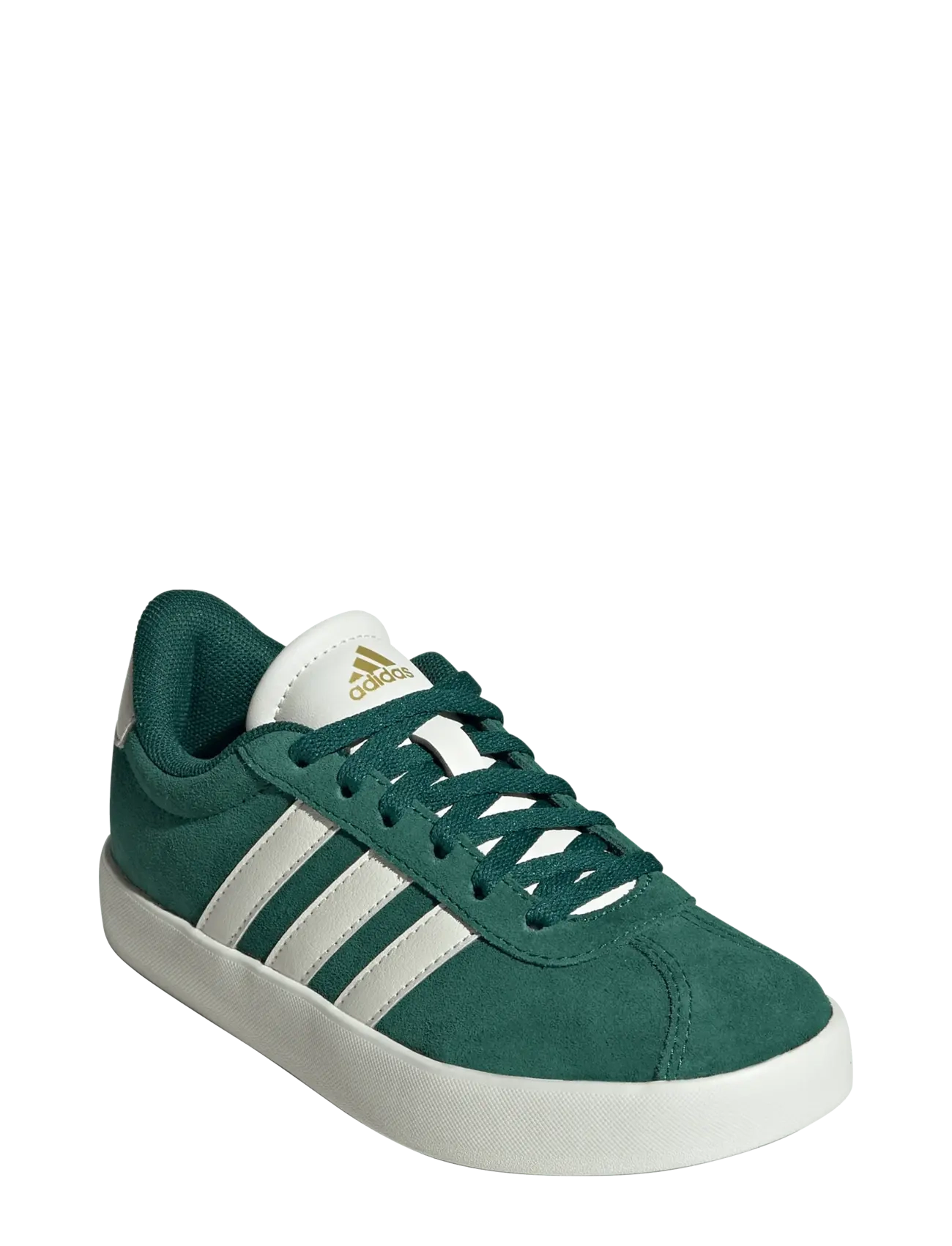 adidas Sportswear VL COURT 3.0 K - Sneakers - CGREEN/OWHITE/GOLDMT / green