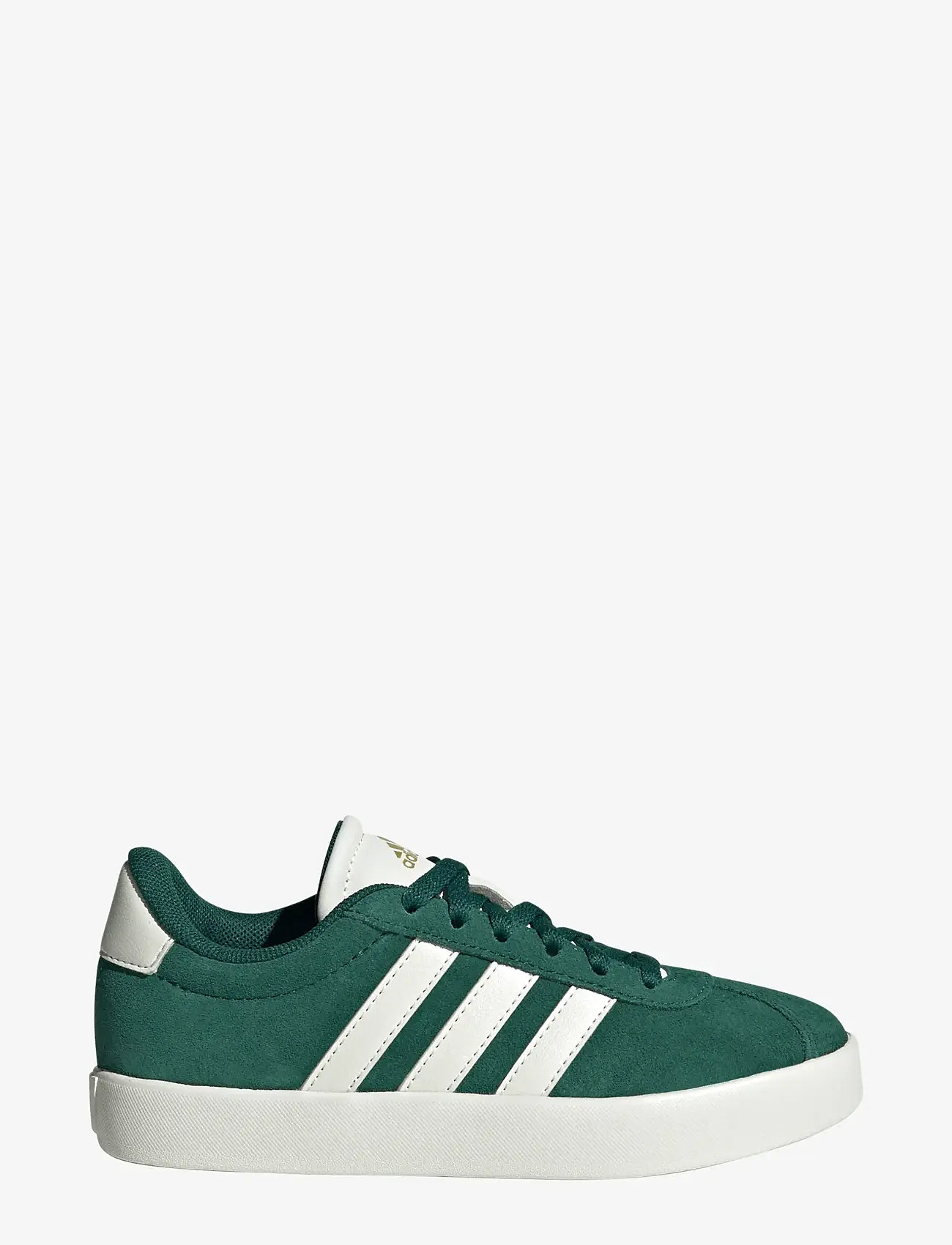 adidas Sportswear - VL COURT 3.0 K - låga sneakers - cgreen/owhite/goldmt - 1