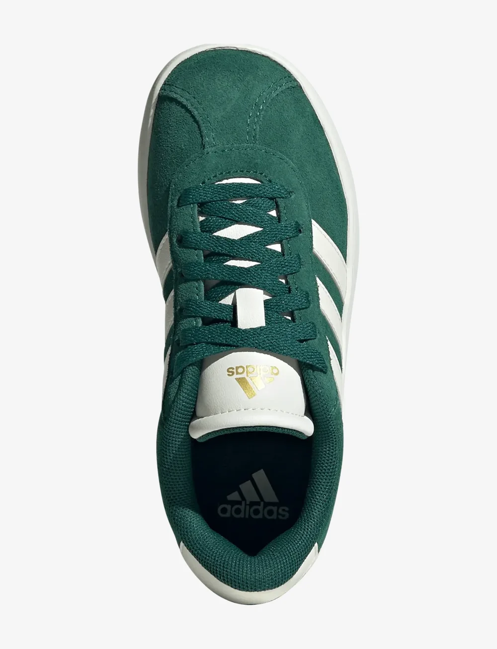 adidas Sportswear - VL COURT 3.0 K - kõrge säärega tossud - cgreen/owhite/goldmt - 4
