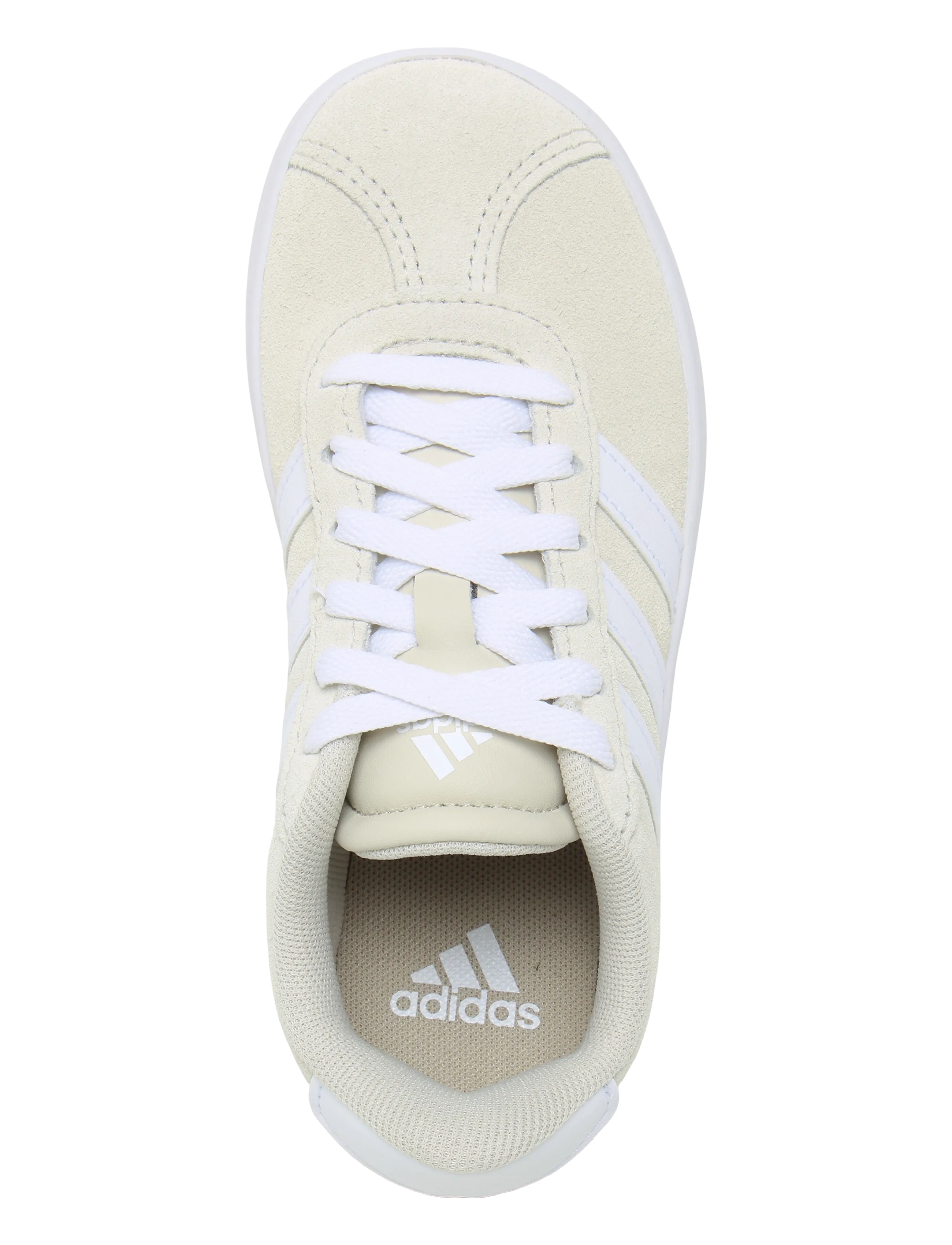 adidas Sportswear - VL COURT 3.0 K - lave sneakers - alumin/ftwwht/alumin - 3