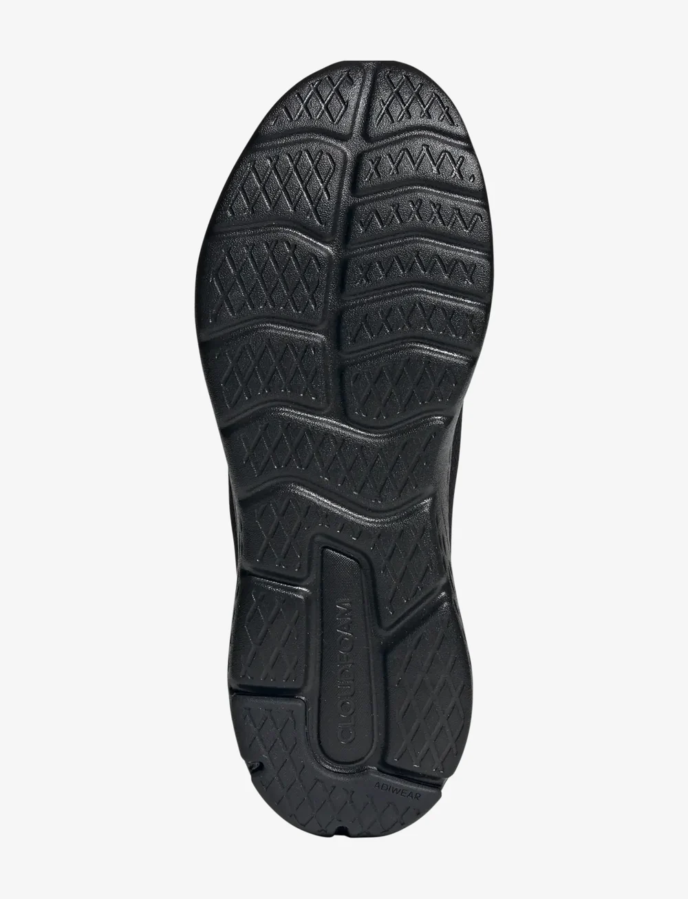 adidas Sportswear - CLOUDFOAM MOVE LOUNGER - låga sneakers - cblack/cblack/lucblu - 5