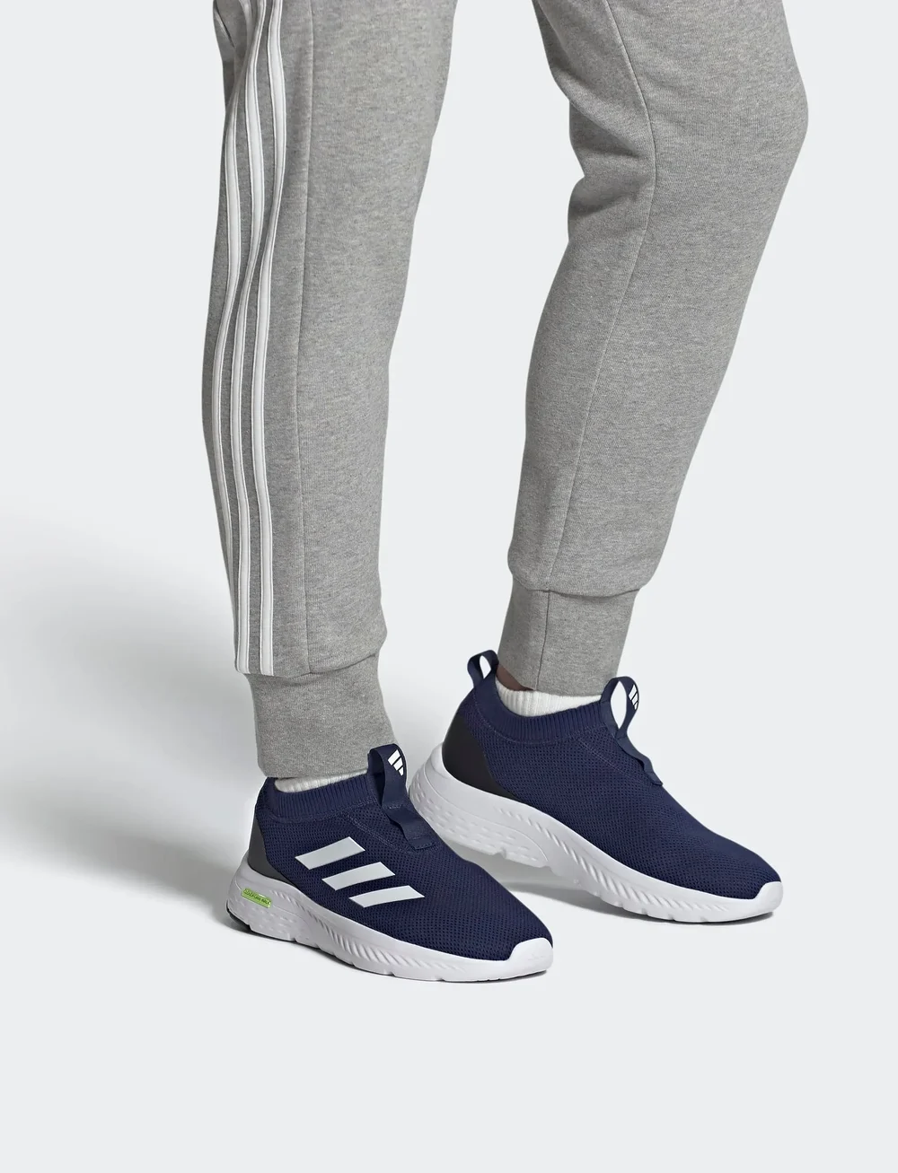 adidas Sportswear - CLOUDFOAM MOVE SOCK - niedriger schnitt - dkblue/ftwwht/cblack - 0