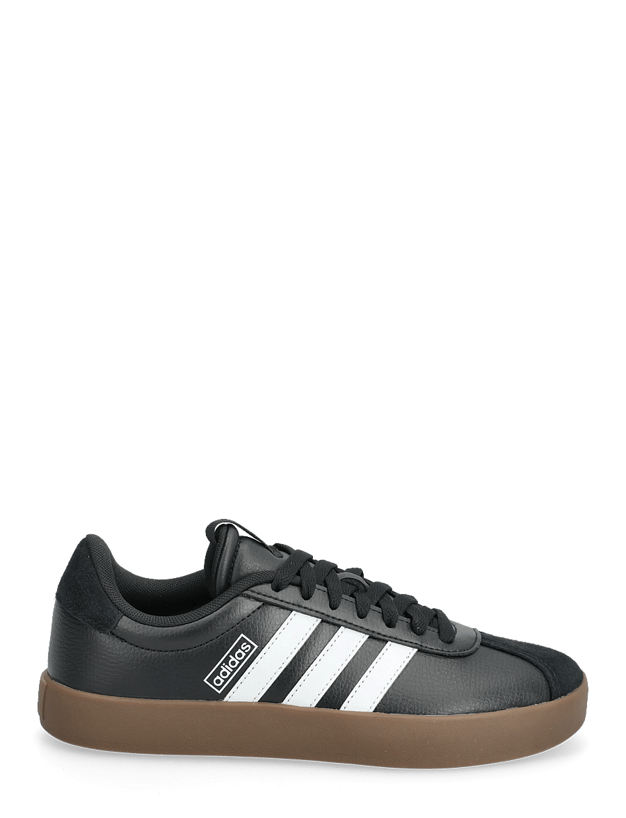 adidas Sportswear - VL COURT 3.0 - lave sneakers - cblack/ftwwht/gum5 - 1