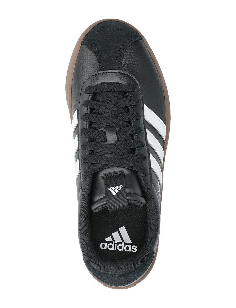 adidas Sportswear - VL COURT 3.0 - lave sneakers - cblack/ftwwht/gum5 - 3