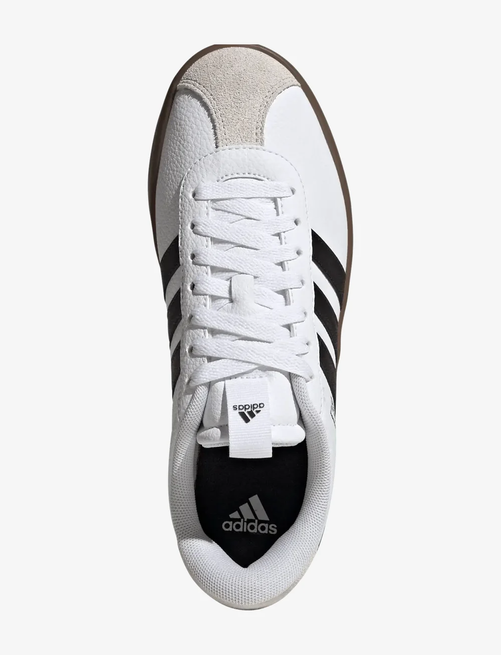 adidas Sportswear - VL COURT 3.0 - lave sneakers - ftwwht/cblack/greone - 4